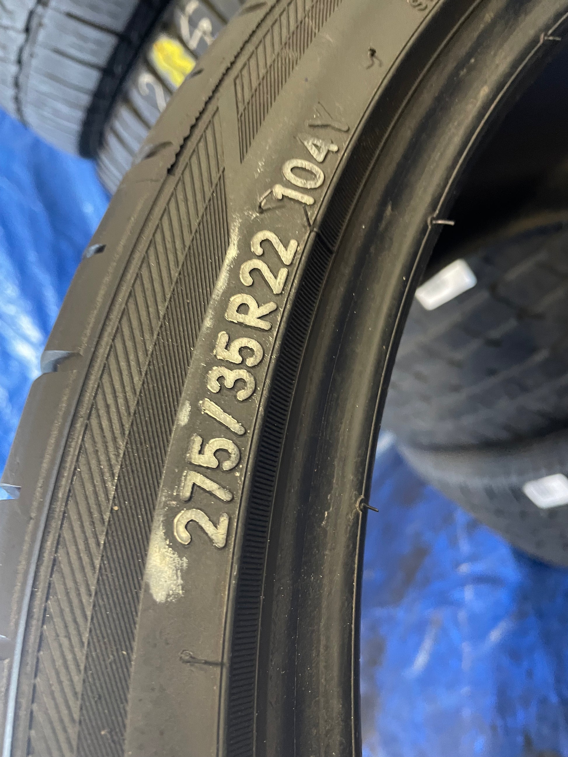 SINGLE 275/35R22 Toyo Proxes Sport SUV 104 Y XL - Used Tires