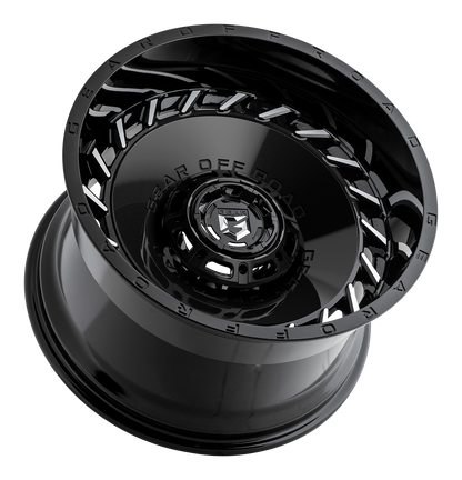 Gear Off Road 756MB ORBIT 20X12 -44 5X5/5X5.50 Black