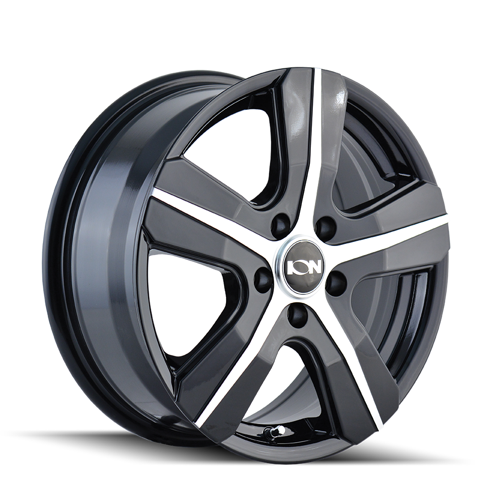 ION 101 16X7 55 5x160 BLACK/MACHINED
