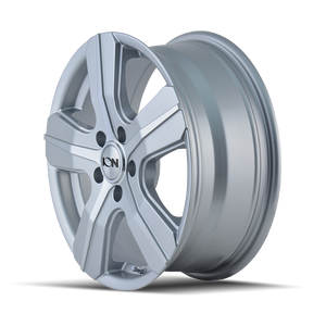 ION 101 16X6.5 50 5x108 SILVER/MACHINED FACE