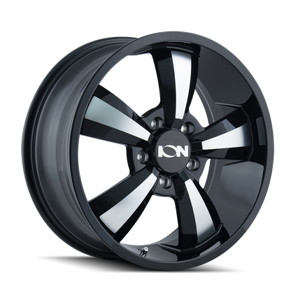 ION 102 102 18X8 50 5x130 BLACK/MACHINED