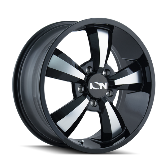 ION 102 102 18X8 50 5x130 BLACK/MACHINED