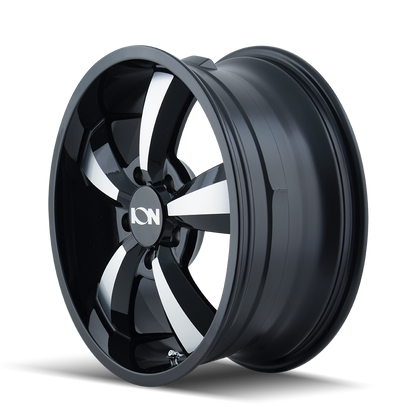 ION 102 102 18X8 50 5x130 BLACK/MACHINED