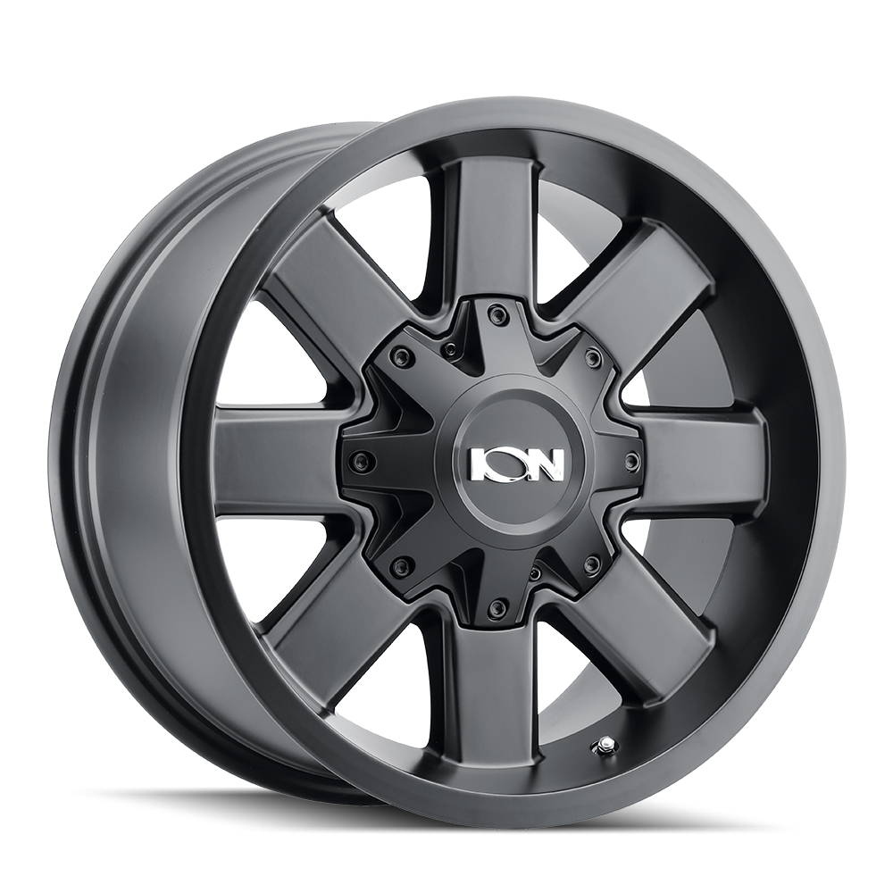 ION 141 20X9 18 8x165.1/8x170 SATIN BLACK