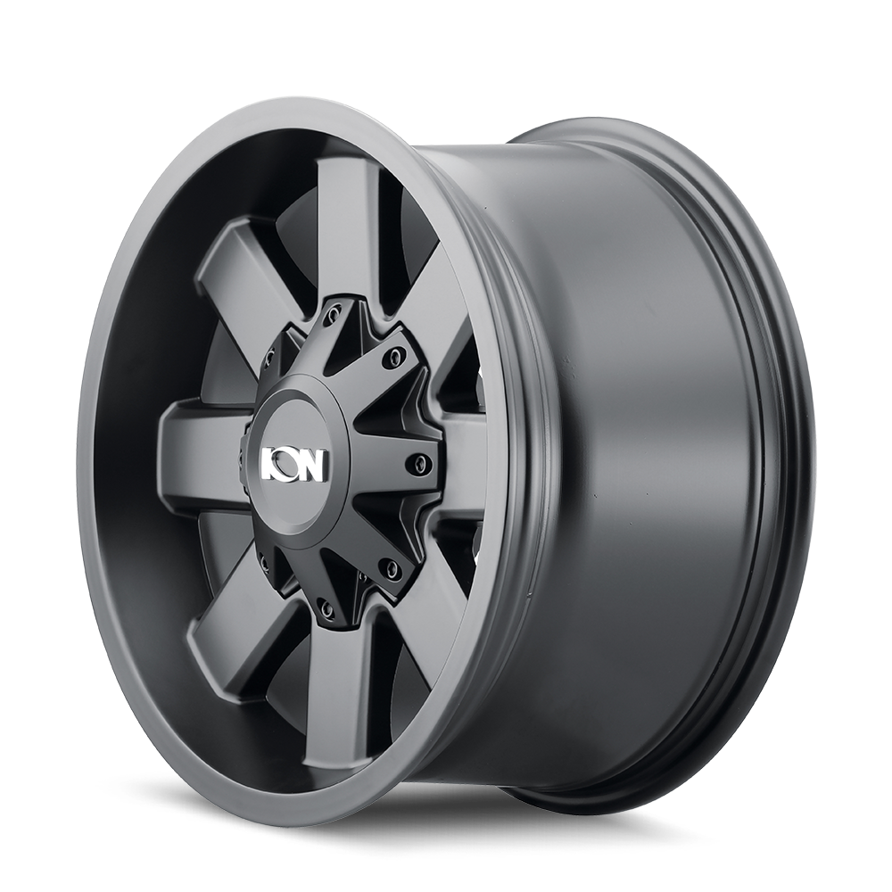 ION 141 20X9 18 8x165.1/8x170 SATIN BLACK