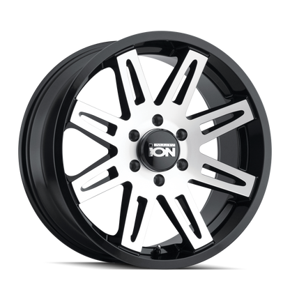 ION 142 18X9 0 5x127 BLACK/MACHINED