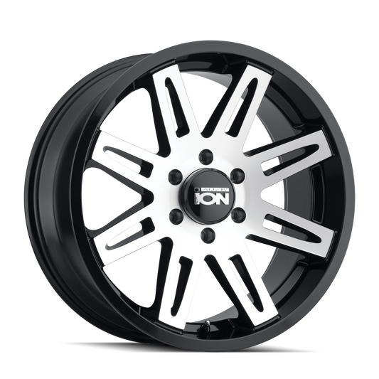 ION 142 18X9 0 6x139.7 BLACK/MACHINED