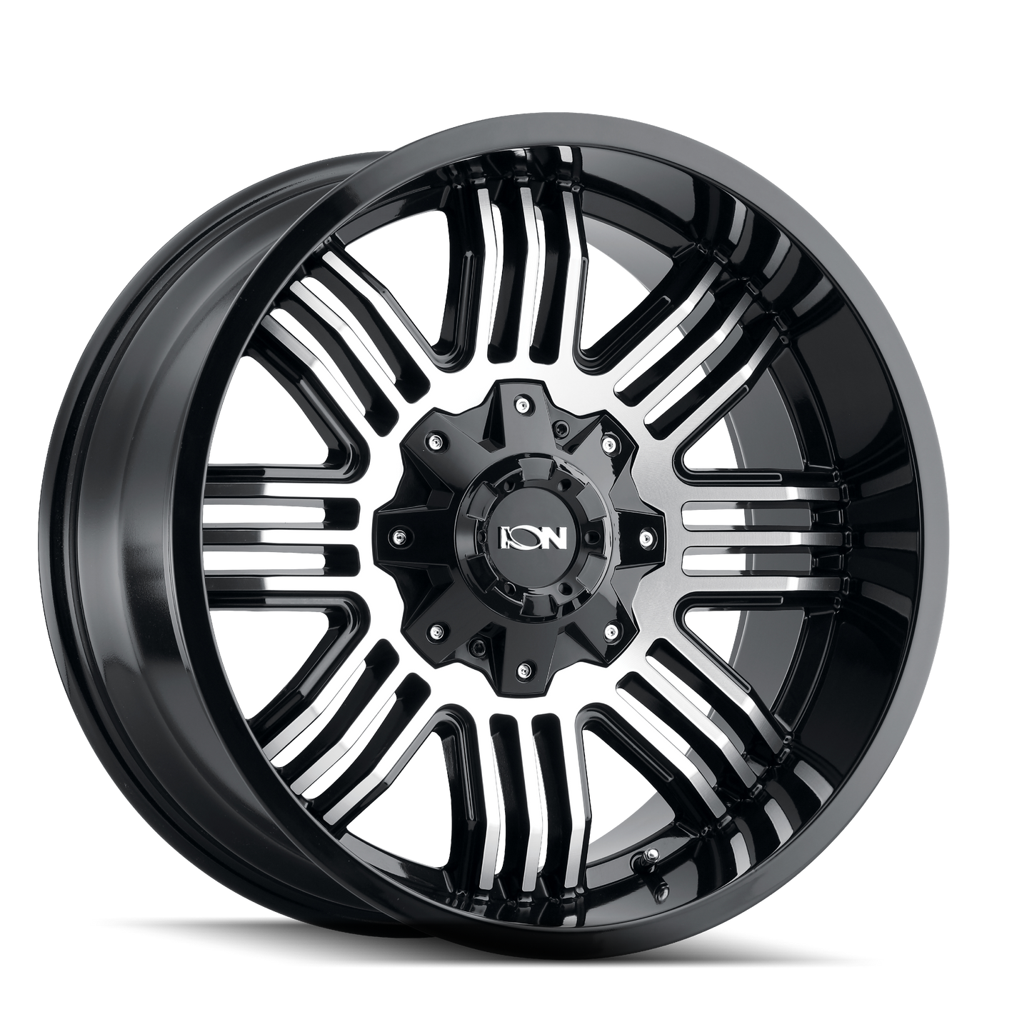 ION 144 20X10 -19 8x170 BLACK/MACHINED