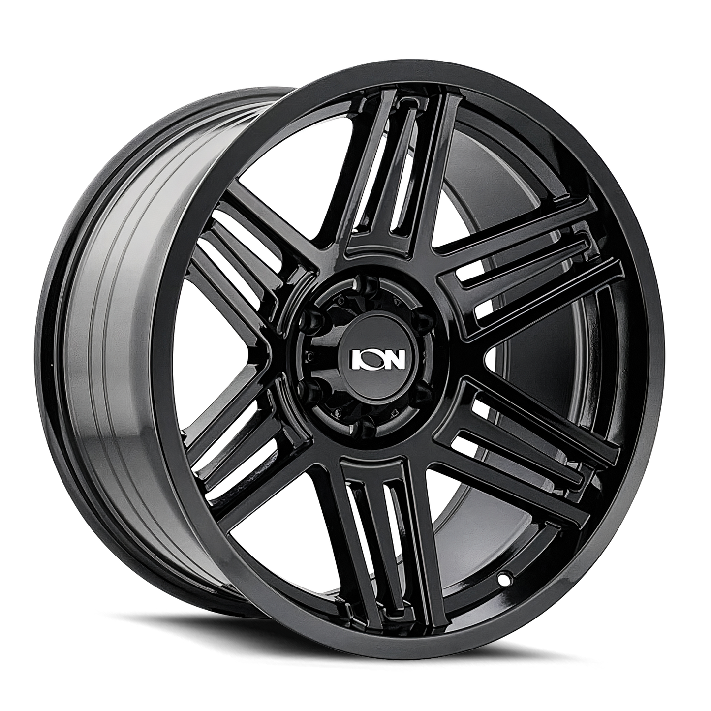 ION 147 17x9 0 8x180 GLOSS BLACK