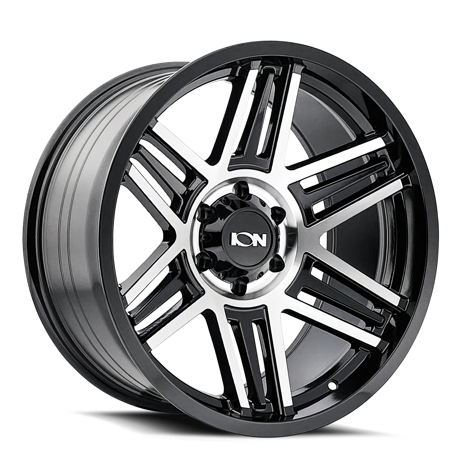 ION 147 20x10 -19 6x135 BLACK MACHINED