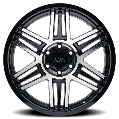 ION 147 20x9 0 8x165.1 BLACK MACHINED