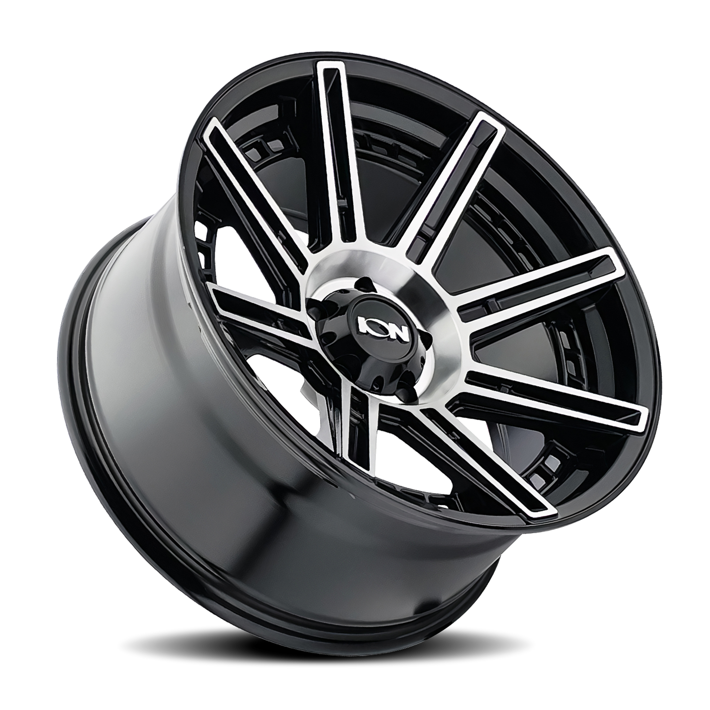 ION 149 20x10 -24 8x170 BLACK MACHINED
