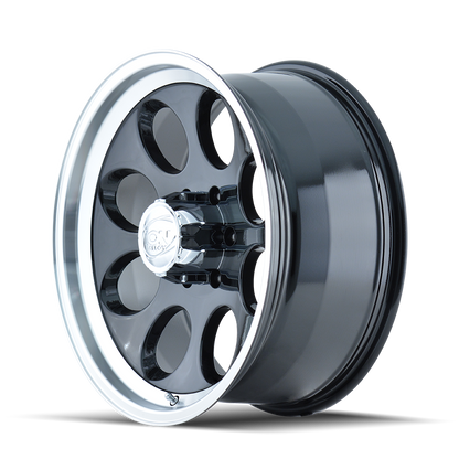 ION 171 16X10 -38 8x170 BLACK/MACHINED