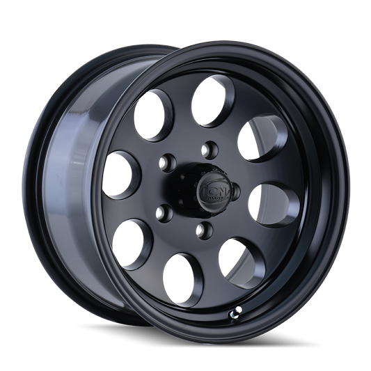 ION 171 16X8 -5 8x165.1 MATTE BLACK