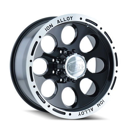 ION 174 16X10 -38 5x135 BLACK/MACHINED