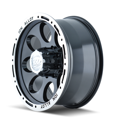 ION 174 15X10 -38 6x114.3 BLACK/MACHINED