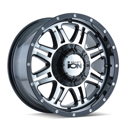 ION 186 18X9 18 5x139.7/5x150 BLACK/MACHINED