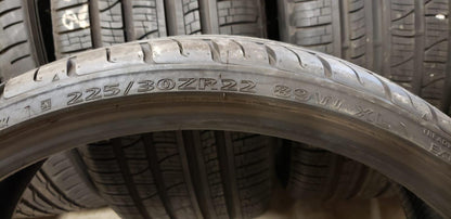 SET OF 2 225/30R22 Delinte Thunder D7 89 W XL - Used Tires