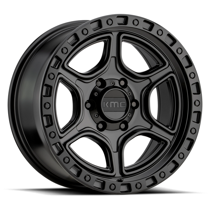 KMC KM539 PORTAL 17X9 -12 5X127/5X5.0 Satin Black