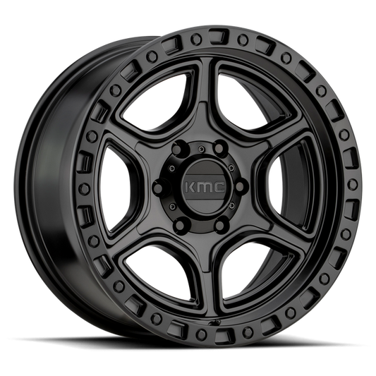 KMC KM539 PORTAL 17X9 -12 5X127/5X5.0 Satin Black