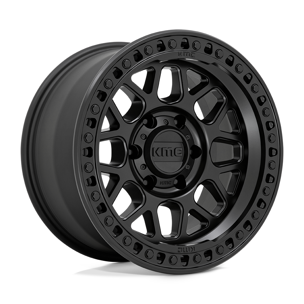 KMC KM549 GRS 17X9 18 6X120 SATIN BLACK