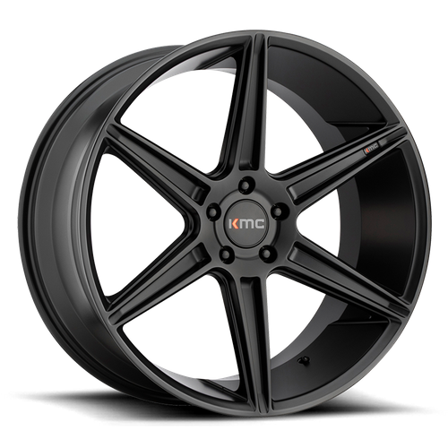 KMC KM711 PRISM 22X10.5 40 5X114.3/5X4.5 Satin Black