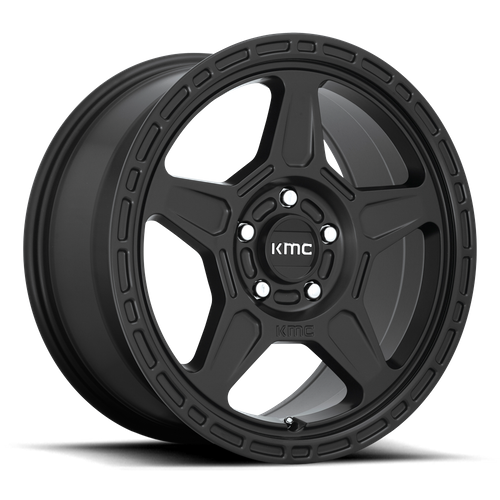 KMC KM721 ALPINE 15X7 15 5X114.3/5X4.5 Satin Black
