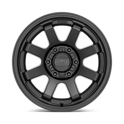 KMC KM723 TRAIL 17X8.5 0 6X120/6X120 Satin Black