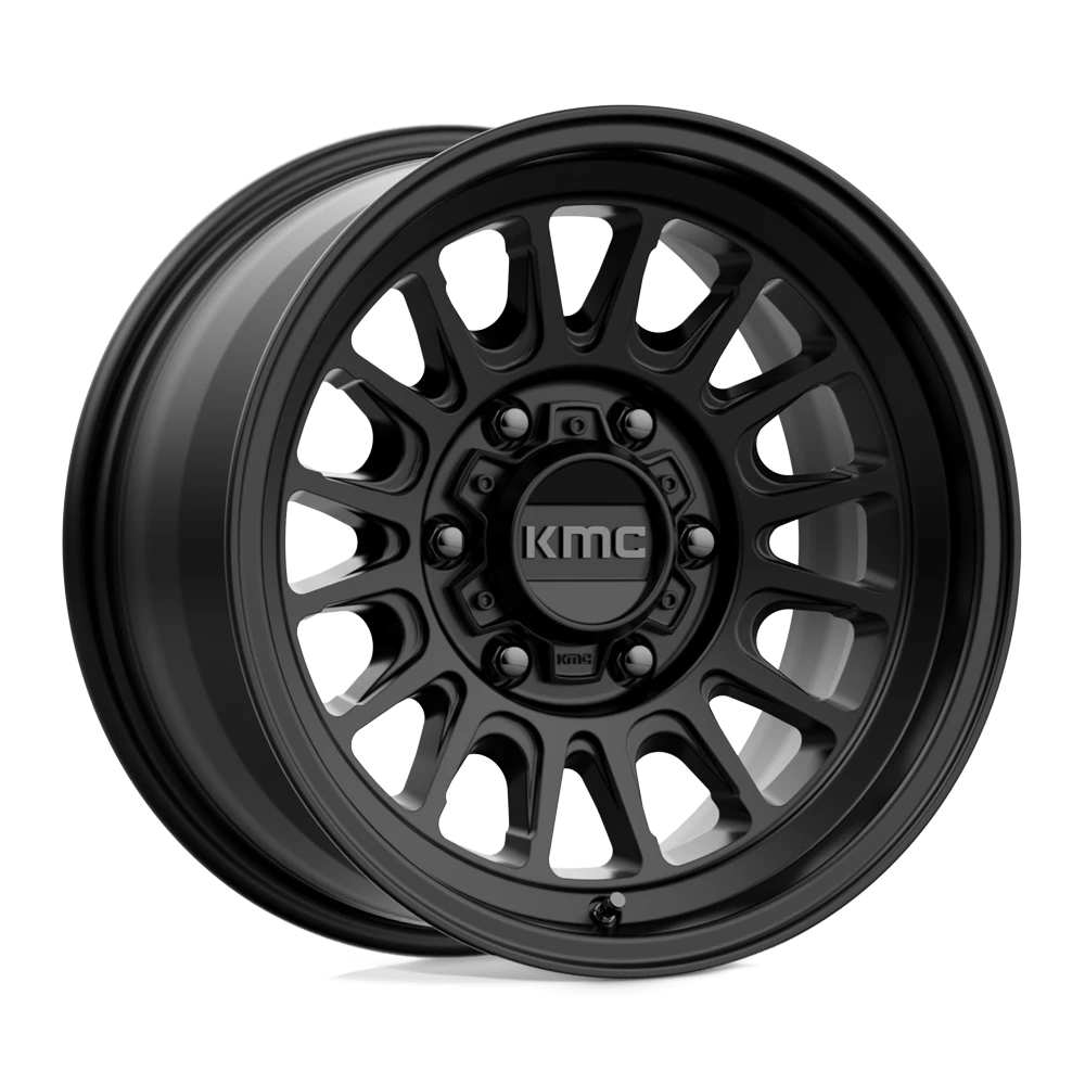 KMC KM724 IMPACT OL 17X8.5 0 6X120/6X120 Satin Black