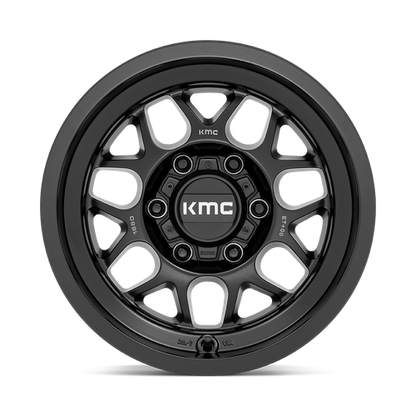 KMC KM725 TERRA 16X8 0 6X139.7/6X5.5 Satin Black