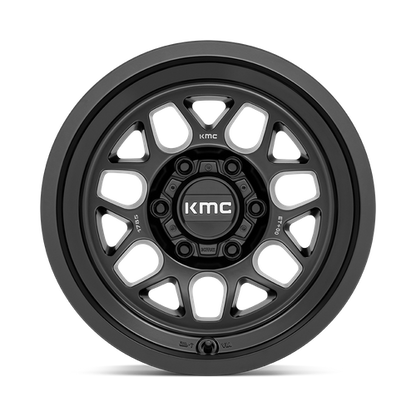KMC KM725 TERRA 17X8.5 0 5X127/5X5.0 Satin Black