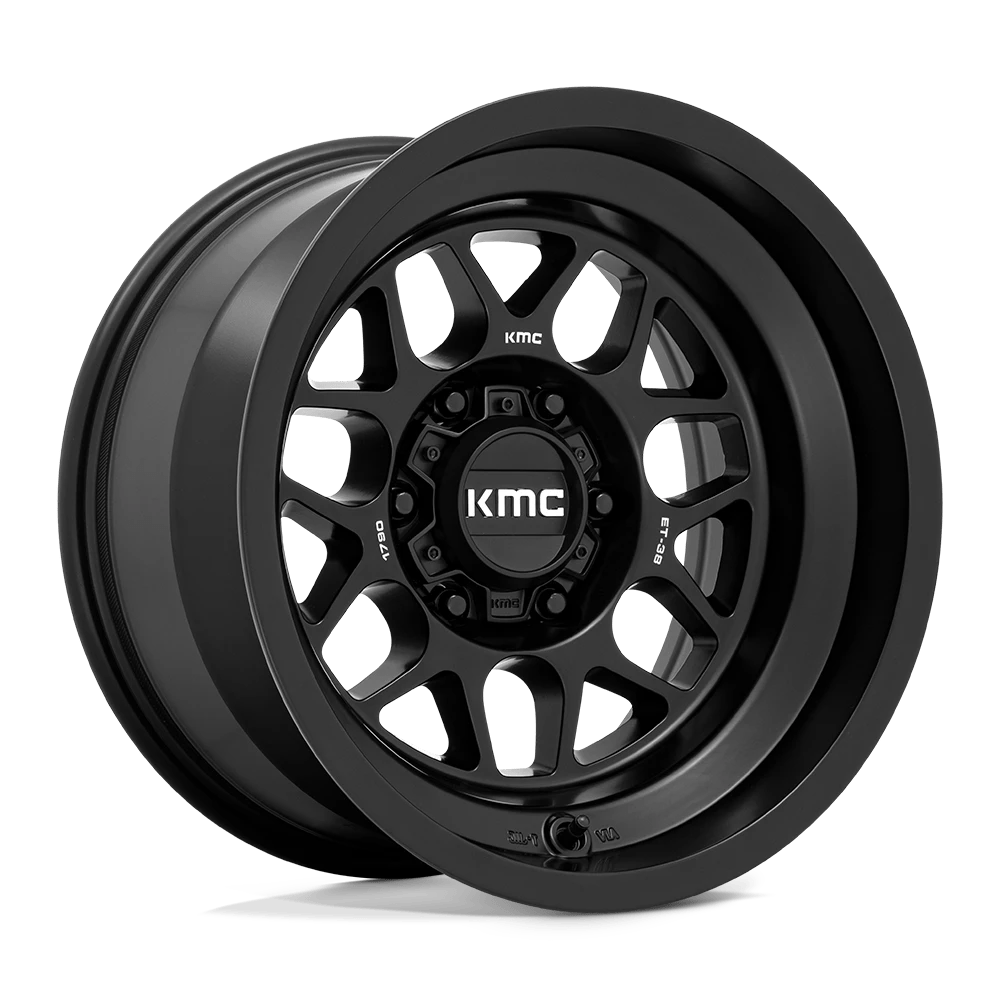KMC KM725 TERRA 17X9 -38 6X139.7/6X5.5 Satin Black