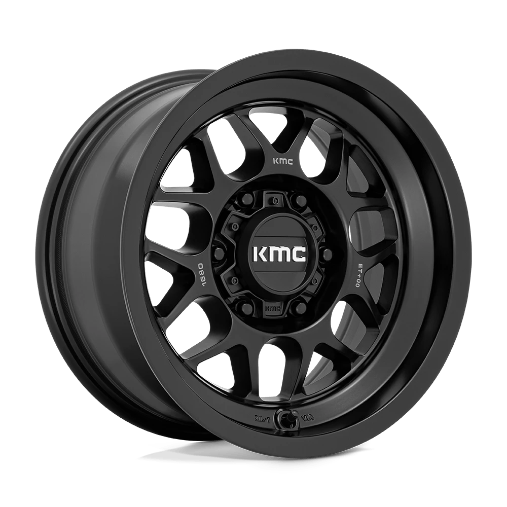 KMC KM725 TERRA 16X8 0 6X139.7/6X5.5 Satin Black