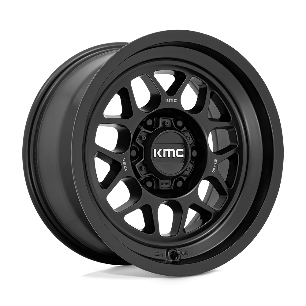KMC KM725 TERRA 17X8.5 0 5X127/5X5.0 Satin Black