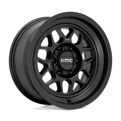 KMC KM725 TERRA 17X8.5 0 6X139.7/6X5.5 Satin Black