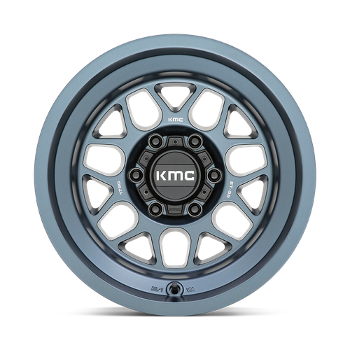 KMC KM725 TERRA 17X9 -38 5X127/5X5.0 Metallic Blue