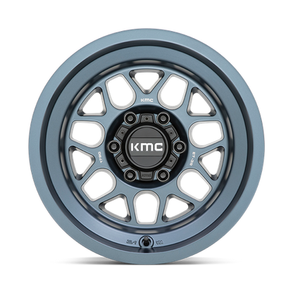 KMC KM725 TERRA 17X9 -38 5X127/5X5.0 Metallic Blue