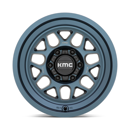KMC KM725 TERRA 17X8.5 0 6X139.7/6X5.5 Metallic Blue