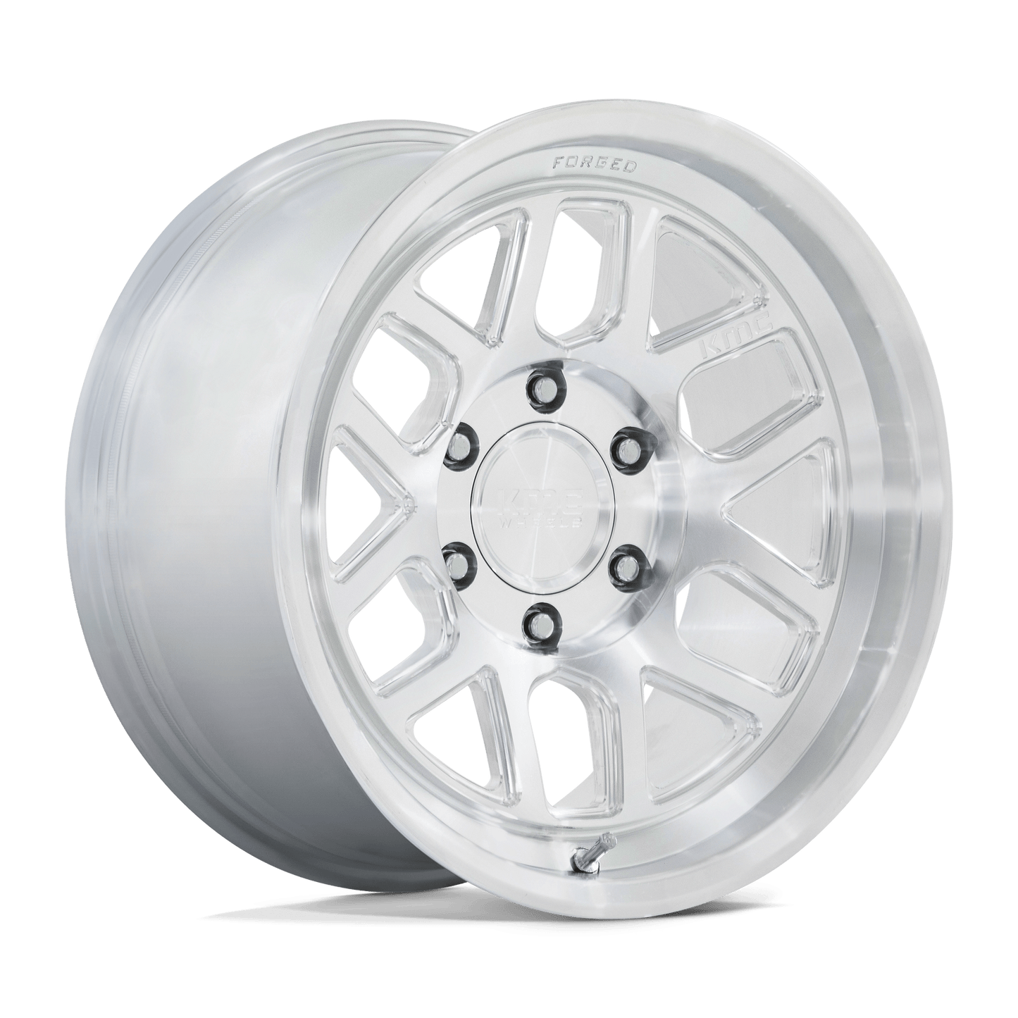 KMC KM446 MESA FORGED MONOBLOCK 17X8.5 -10 6X139.7 RAW MACHINED