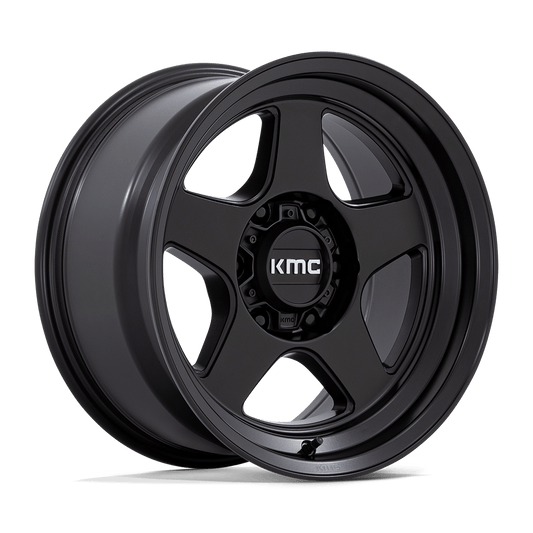 KMC KM728 LOBO 17X8.5 -10 6X135 MATTE BLACK