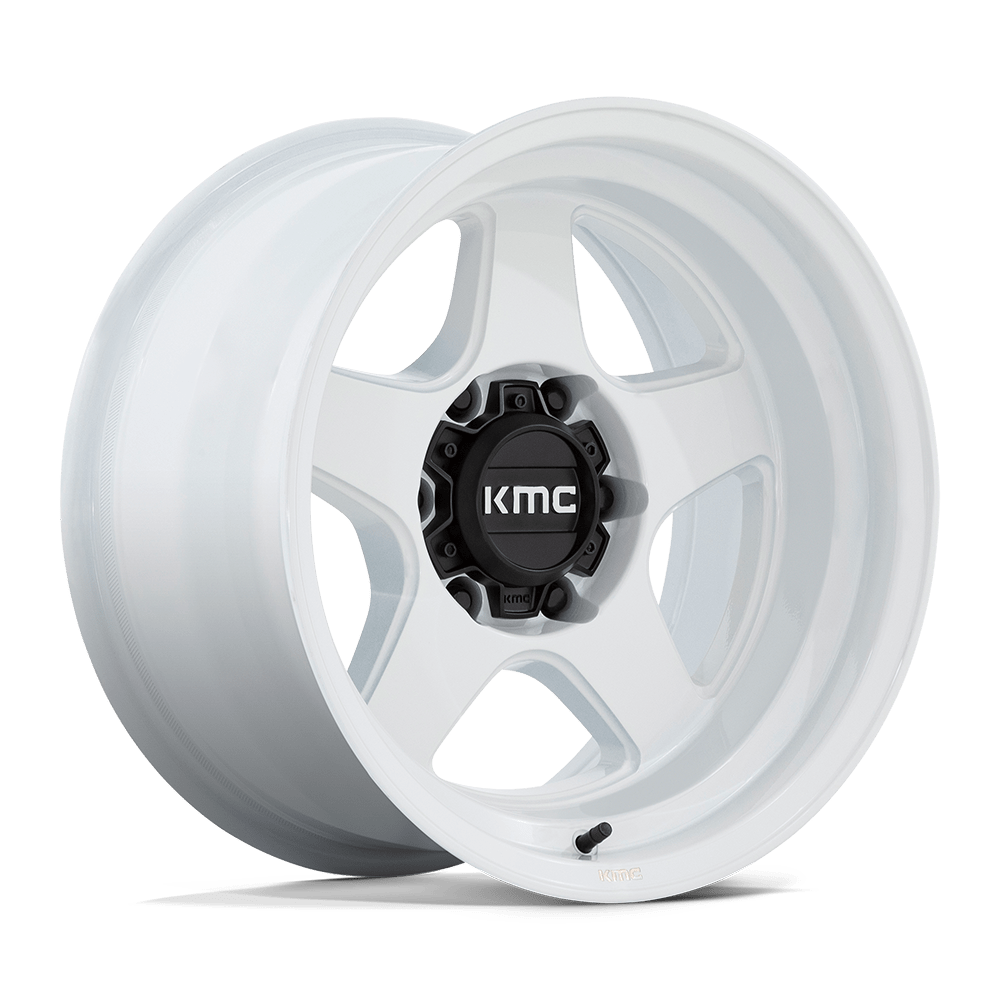 KMC KM728 LOBO 17X9 -38 5X127 GLOSS WHITE