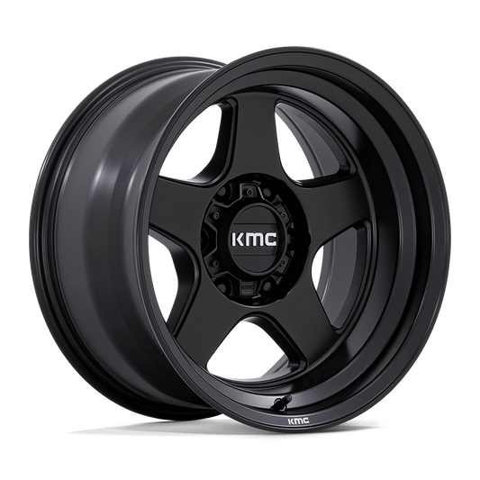 KMC KM728 LOBO 17X9 -38 6X139.7 MATTE BLACK