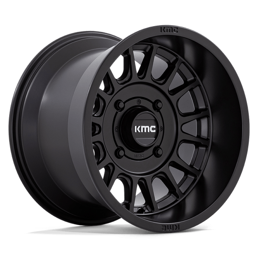 KMC POWERSPORTS KS138 IMPACT UTV 15X10 0 4X156 SATIN BLACK
