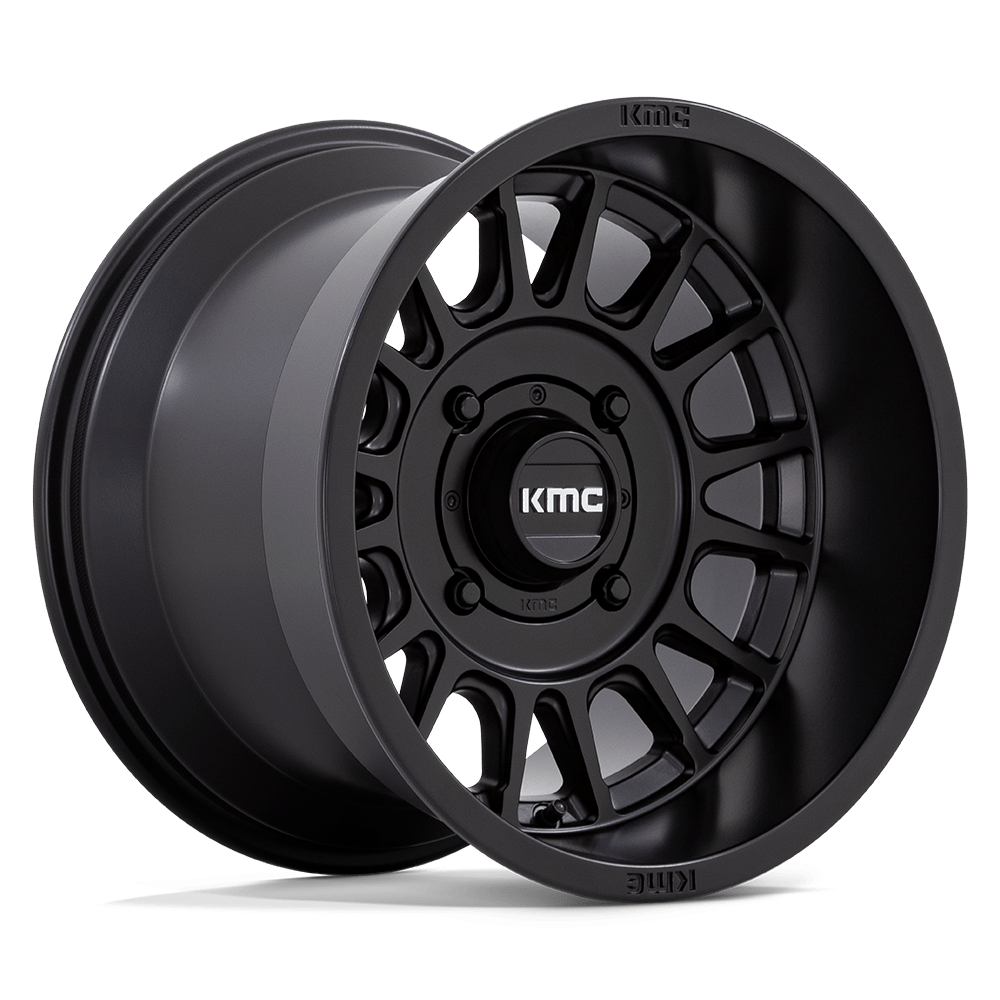 KMC POWERSPORTS KS138 IMPACT UTV 15X10 0 4X137 SATIN BLACK