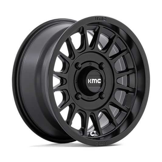 KMC POWERSPORTS KS138 IMPACT UTV 15X7 10 4X156 SATIN BLACK