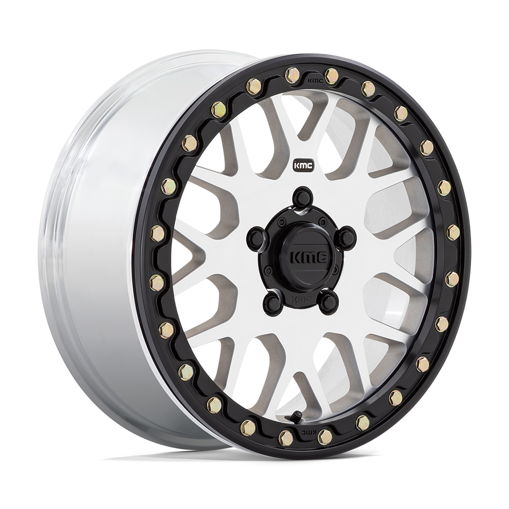 KMC POWERSPORTS KS235 GRENADE BEADLOCK 15X6 38 5X114.3 MACHINED