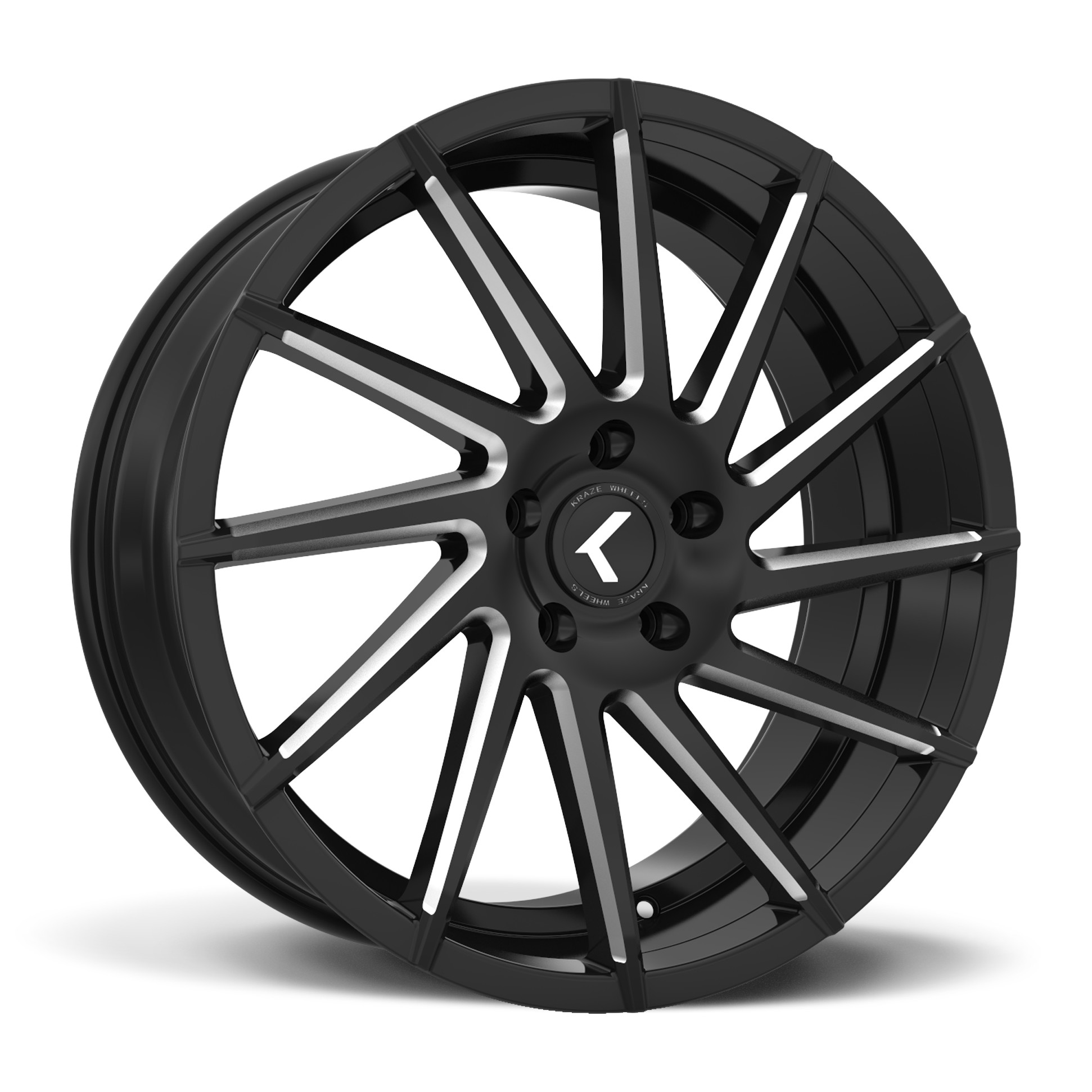 KRAZE SPINNER KR181 20X8.5 40 5x112 BLACK/MACHINED