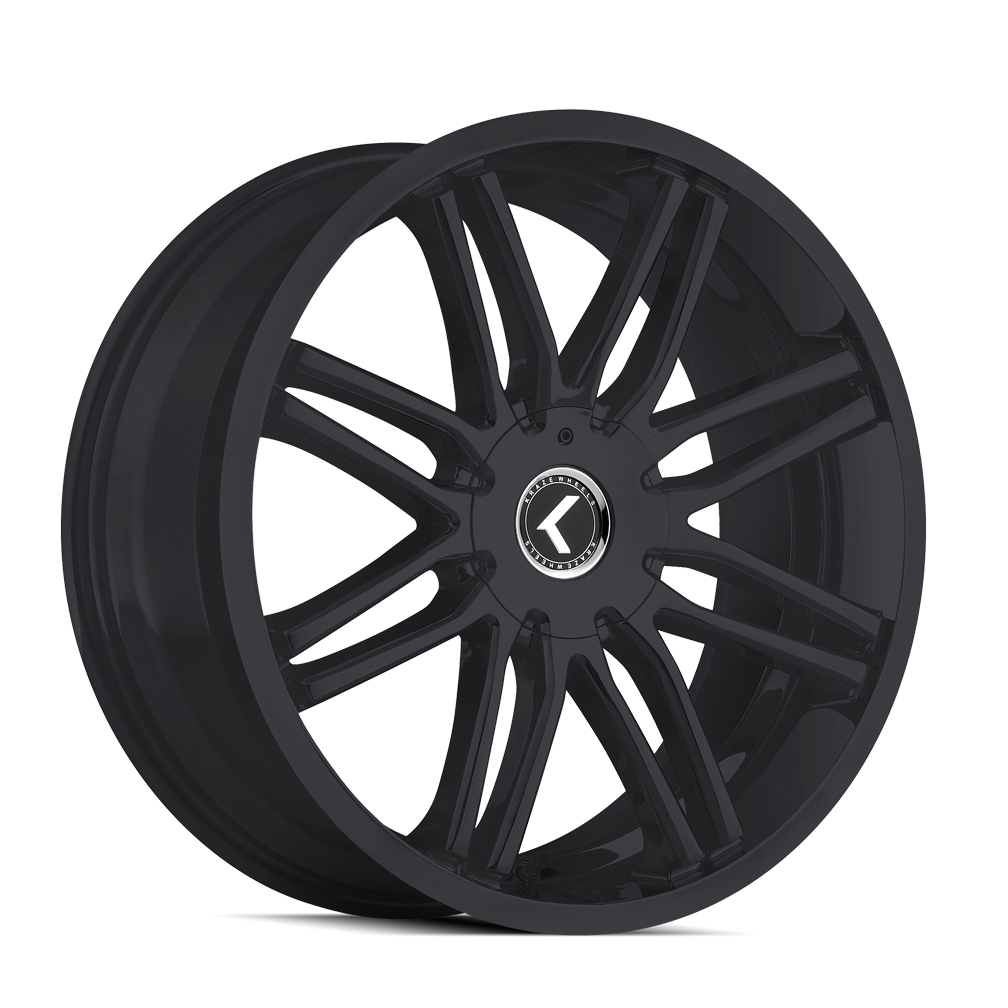 KRAZE CRAY KR141 20X8.5 35 5x110/5x115 SATIN BLACK