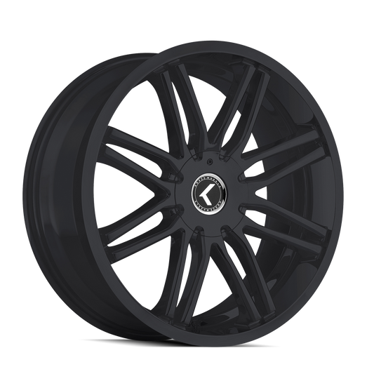 KRAZE CRAY KR141 20X8.5 35 5x110/5x115 SATIN BLACK