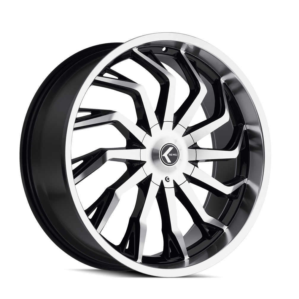 KRAZE SCRILLA KR142 26X10 18 5x127/5x139.7 BLACK/MACHINED